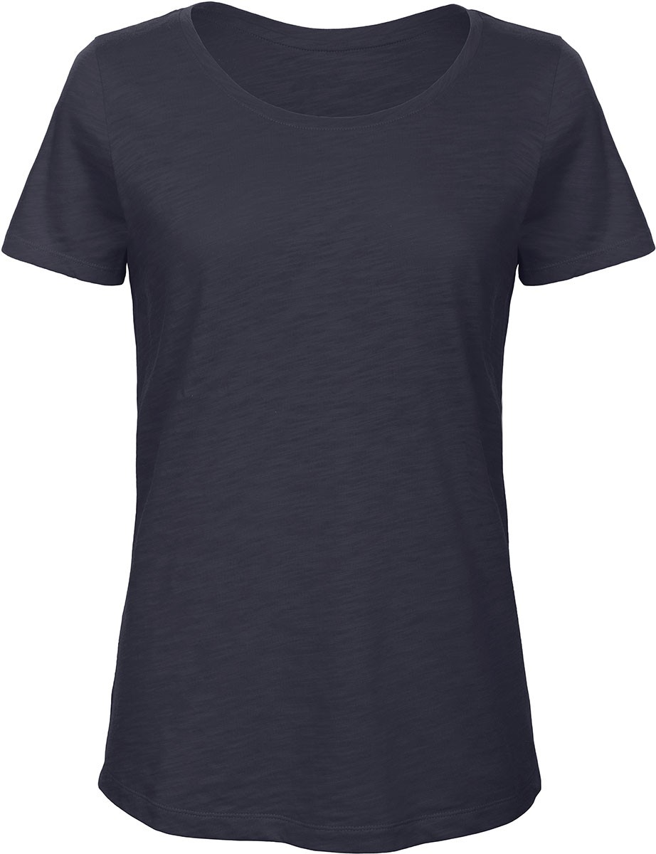 B&C - TW04 Slub/women - Damen Medium Fit Slub Bio T-Shirt